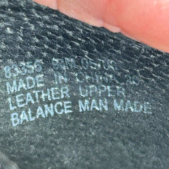 Indigo Clarks VTG Y2K Mary Jane Chunky Heels 9 1/2 M Black Leather Grunge Witchy - Picture 9 of 9